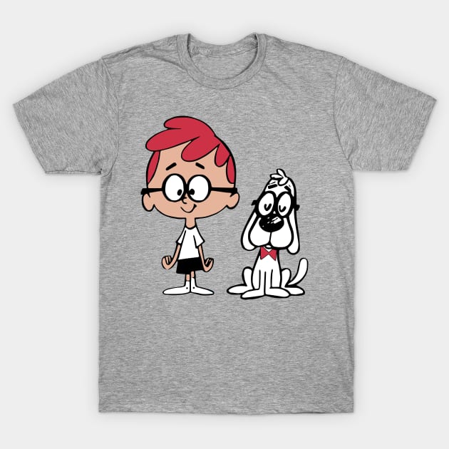 Mr. Peabody and Sherman T-Shirt by offsetvinylfilm